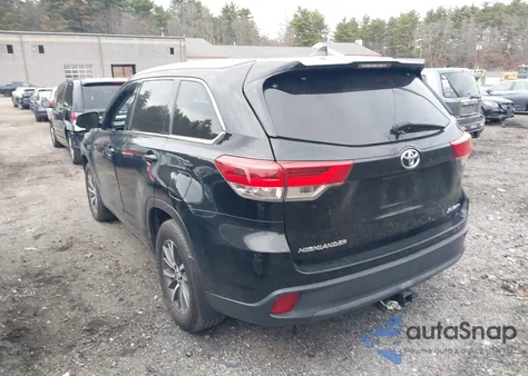 2018 Toyota Highlander Xle from USA, damaged, VIN 5TDJZRFH4JS532006